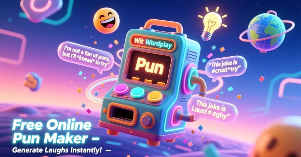 Free online pun generator to create new baking puns